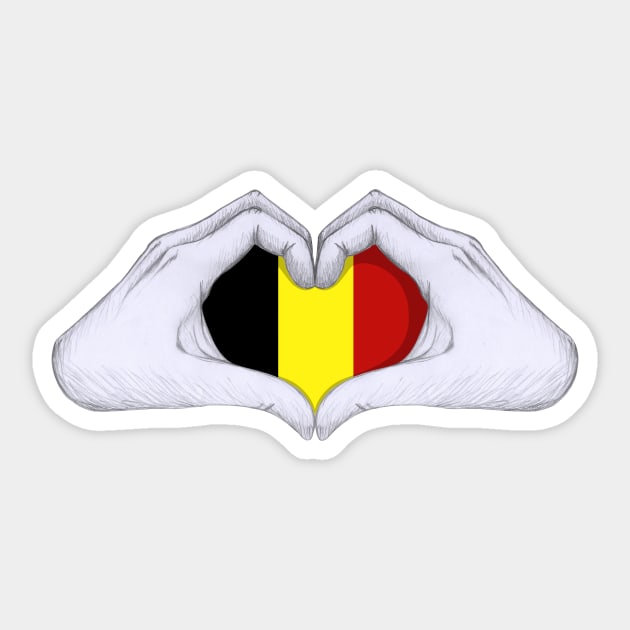 Belgium Sticker by redmay